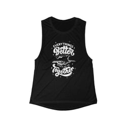 Women's Flowy Scoop Muscle Tank