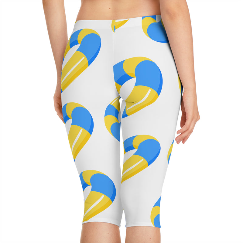 Women's Capri Leggings (AOP)