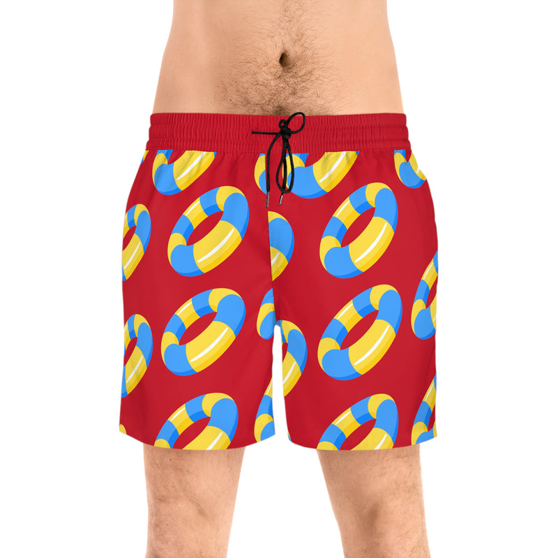 Men's Mid-Length Swim Shorts (AOP)