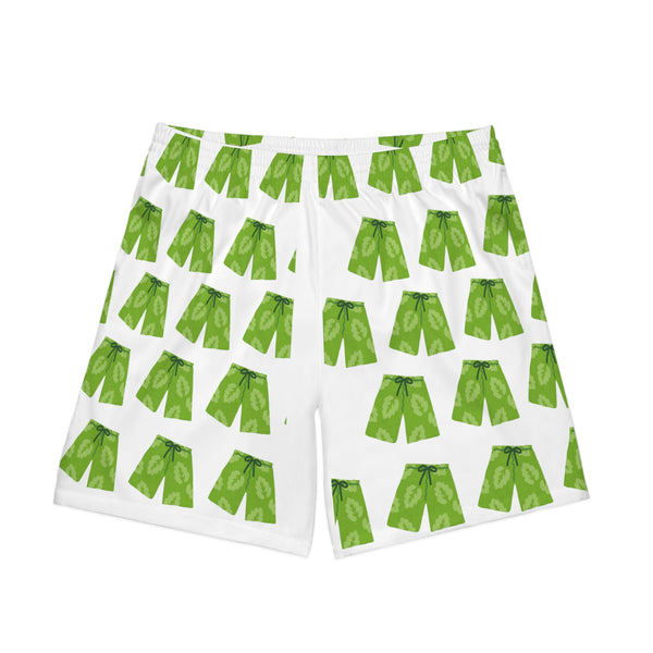 Men's Elastic Beach Shorts (AOP)